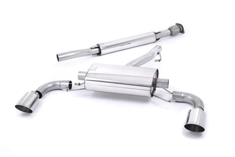 Milltek Resonated Secondary Catback Exhaust for the GR86 2022+