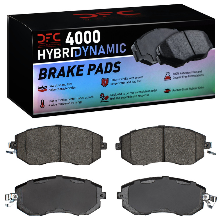 DFC 4000 HybriDynamic Brake Pads for the GR86 / BRZ 2022+ (Front)