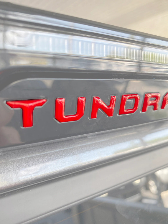 Tufskinz 3RD Brakelight Letter Inserts for the Tundra 2022-2026
