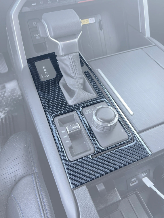 Tufskinz Center Console Overlay for the Tundra 2022-2026