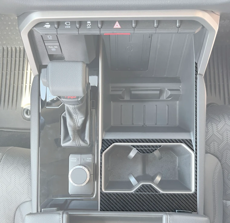 Tufskinz Center Cup Holder Accent Trim for the Tundra 2022-2026