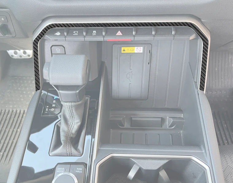Tufskinz Upper Center Console Line Accent Trim for the Tundra 2022-2026