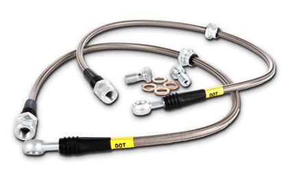 BREADEN　86tiptop StopTech - Stainless Steel Braided Rear Brake Lines for the 86