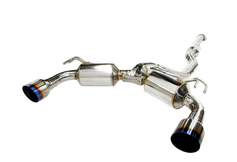 Invidia N2 Catback Exhaust W/ Titanium Burnt Tips for the 86 / BRZ 2013+