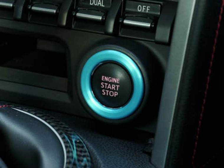 Cusco Engine Starter Button - Blue Anodized for the 86 / BRZ 2013+