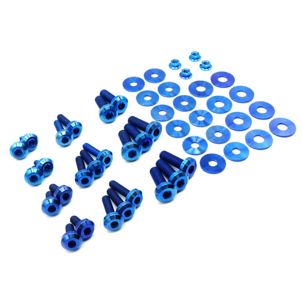 Dress Up Bolts Titanium Hardware Trunk Kit for the GR Corolla 2023+ | Dress Up Bolts | Exterior