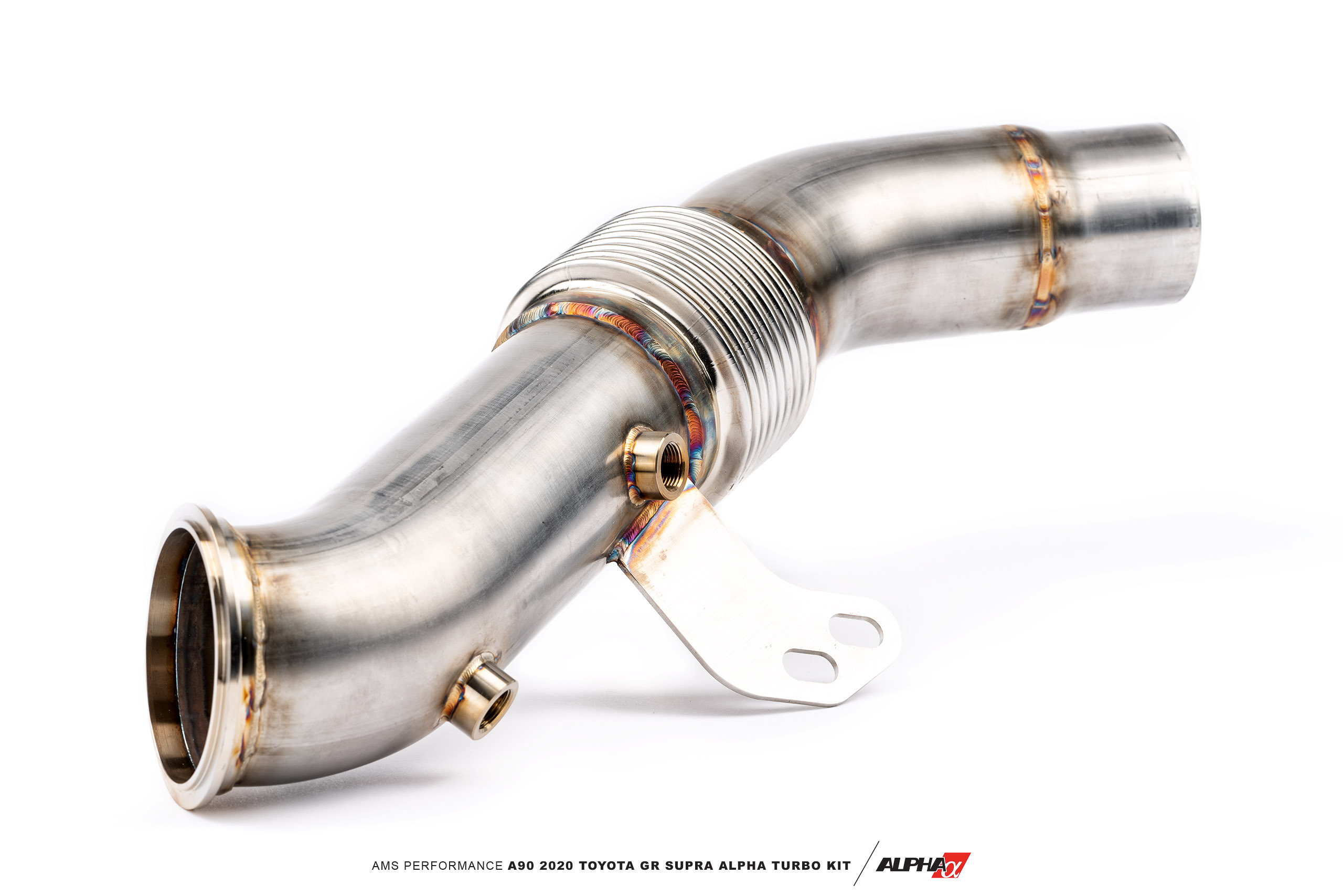 A90 GRスープラ　神風 STRAIGHT DOWN PIPE 触媒 A90スープラ フロントパイプ 動画あり(笑) | 新潟県で