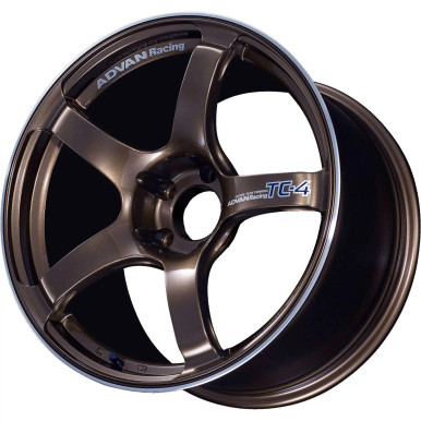 Advan TC4 15x6.0 +45 4-100 Umber Bronze Metallic & Ring Wheel main image 0