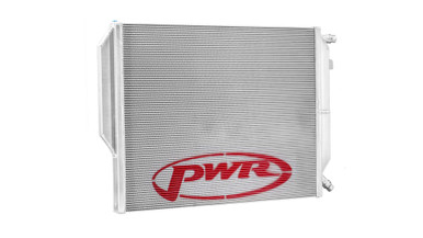 Pwr Radiator. Over Flow PWR 42mm Performance Radiator W/O OE fan mounting for the 2020+ GR Supra