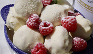 Vanilla & Raspberry Cheesecake Bites