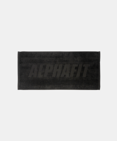 Statement Gym Towel - Black