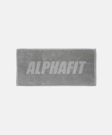 Statement Gym Towel - Grey