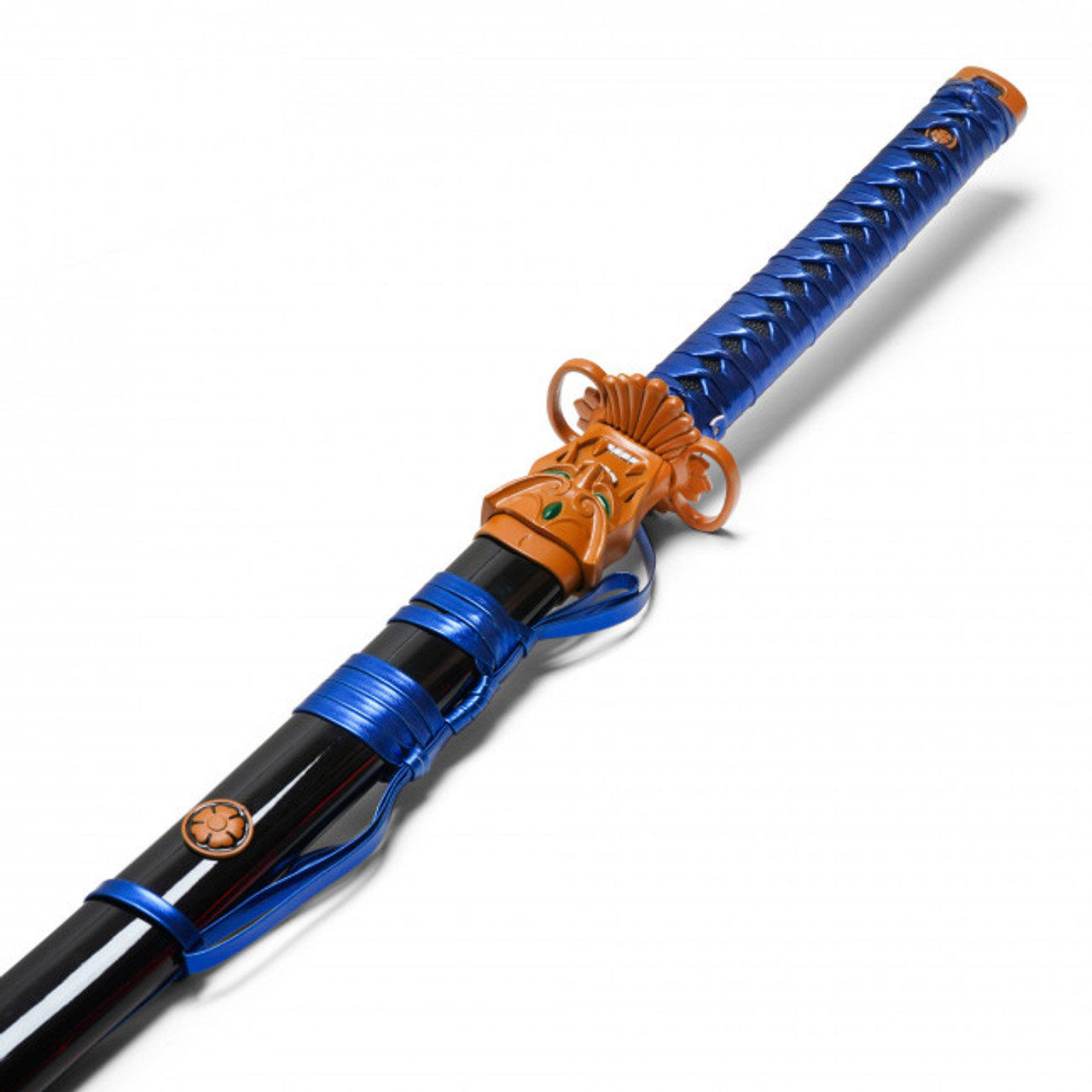 KATANA 名刀\"鬼丸-ONIMARU\"No.5 VALORANT: Onimaru Kunitsuna Non-Functional Katana (Blue)
