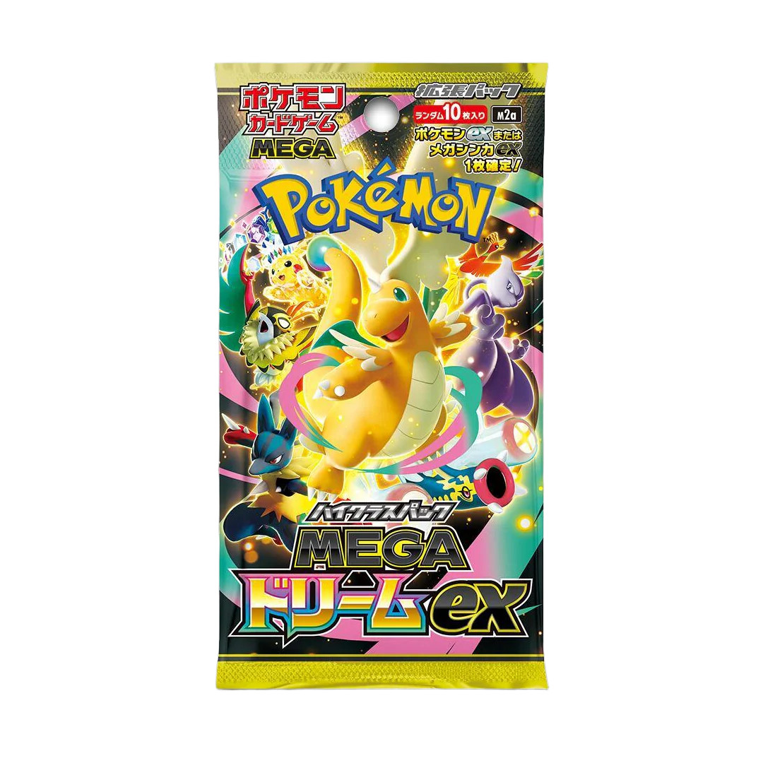 Pokemom Mega Dream ex 1BOX分 POKEMON: Mega Dream Ex Single Card Packs - KATACHI