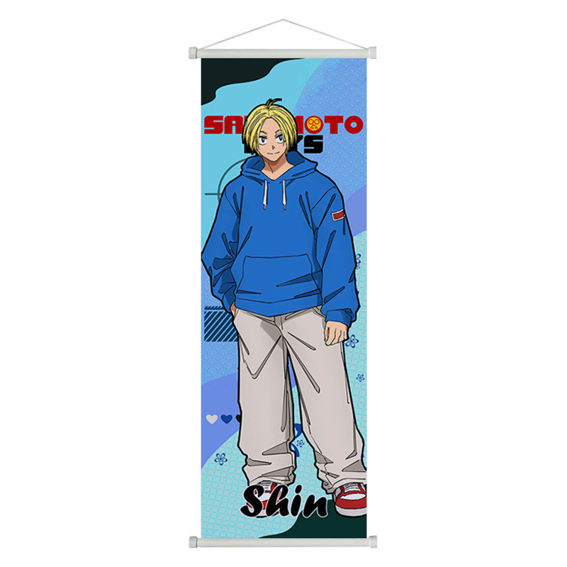 SAKAMOTO DAYS: Shin Asakura Wall Scroll - KATACHI