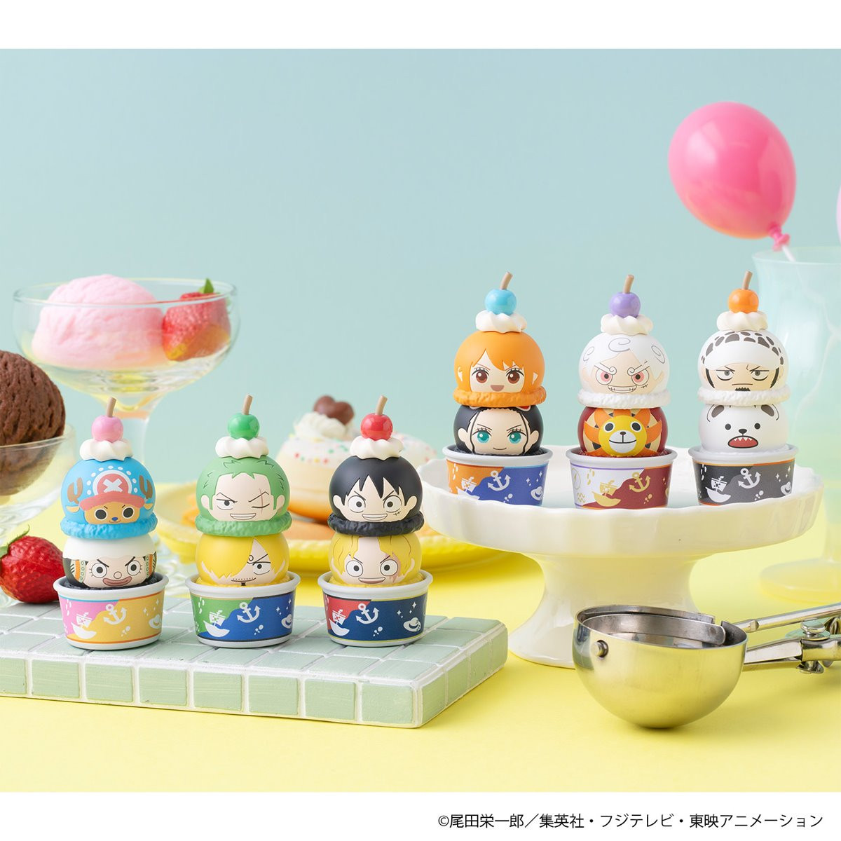 ワンピース mimic ONE PIECE: Stack Up and Change Tsumichen Mini-Figure Blind Box