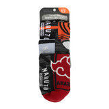 Naruto Shippuden Collection 3 Pair Compression Ankle Socks