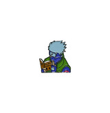 NARUTO: Kakashi Reading Enamel Pin