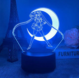 Sailor Moon: Usagi Moon Pose Acrylic Light Stand