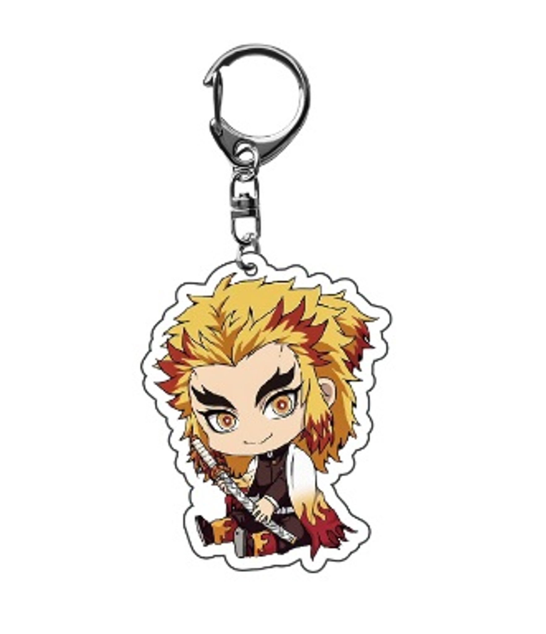 Demon Slayer Rengoku Acrylic Keychains Katachi