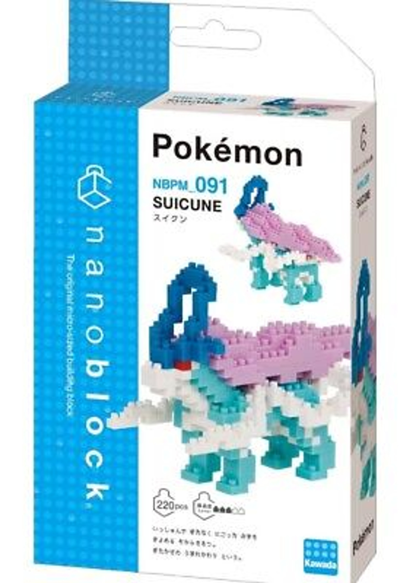 NANOBLOCK POKEMON (SUICUNE)