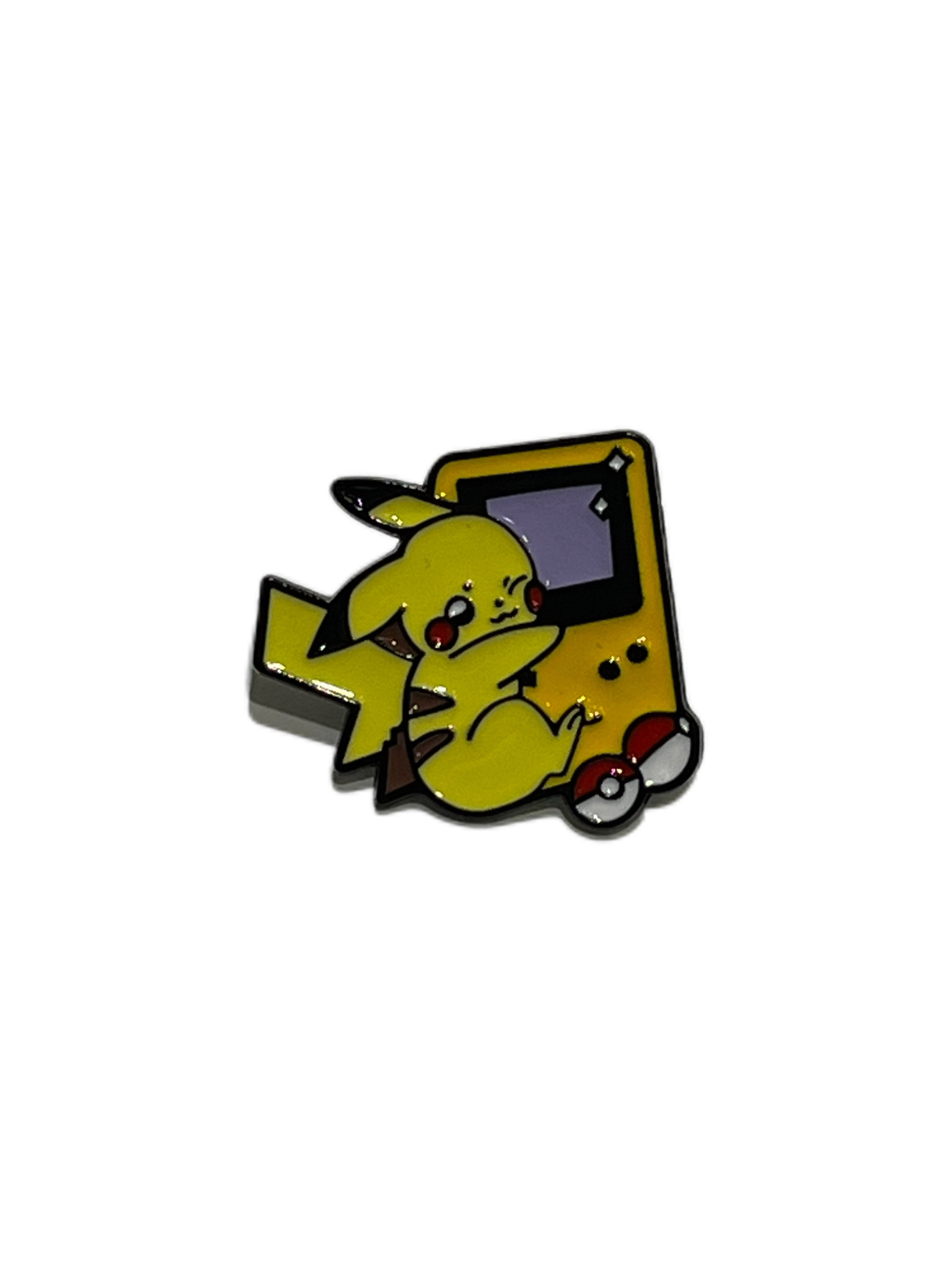 Pokemon: Gameboy Pikachu Enamel Metal Pin