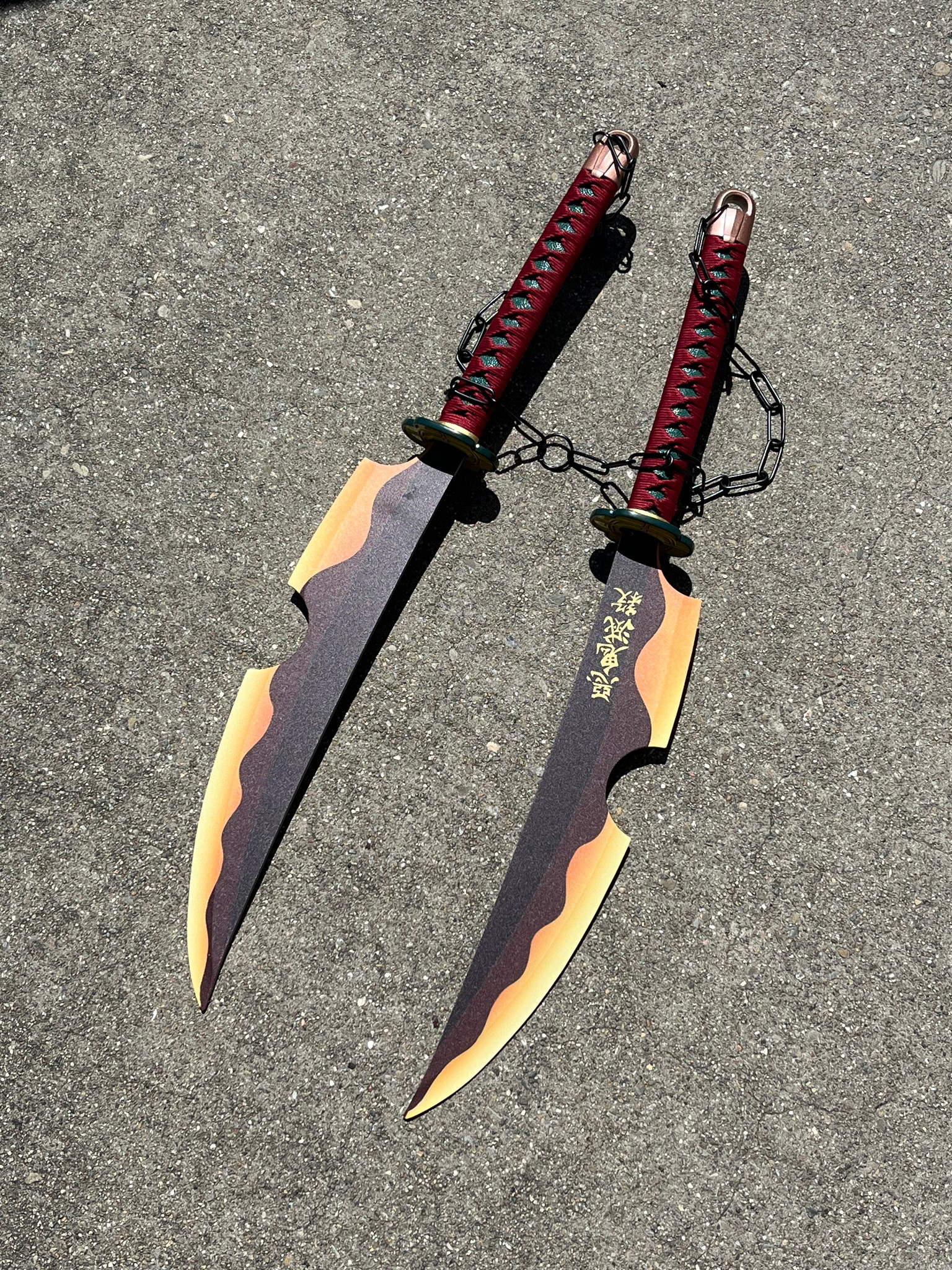 DEMON SLAYER: Tengen Double Wield Chained Swords (Non-Functional)