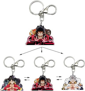 ONE PIECE: Luffy 3D Motion Keychain