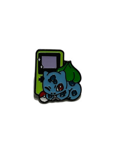 Pokemon: Gameboy Bulbasaur Enamel Metal Pin