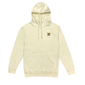 HACHI BIT: Straw Hat Pullover Hoodie