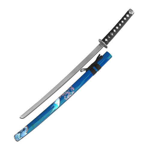 BLUE CRANES SCABBARD