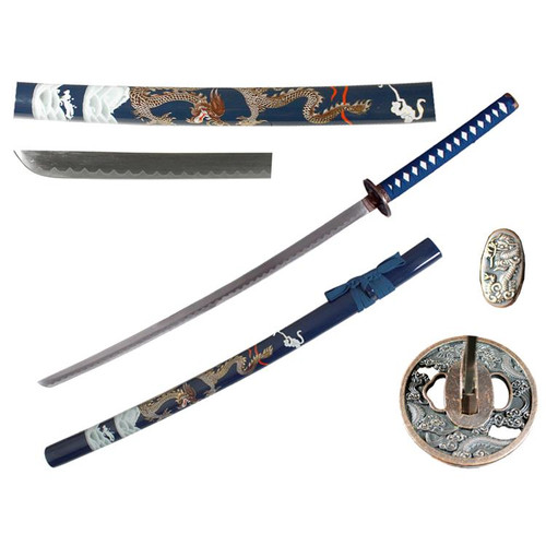 42.5" KATANA W/ DRAGON SCAB