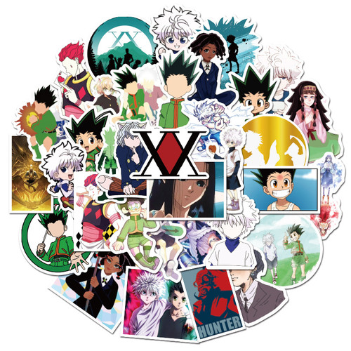 HUNTER X HUNTER STICKERS 50PCS - PACK #2