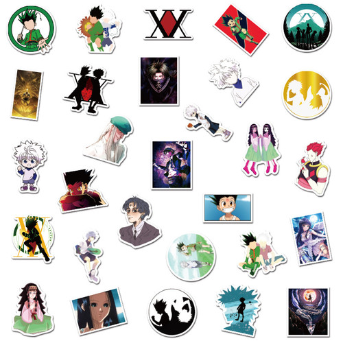 HUNTER X HUNTER STICKERS 50PCS - PACK #2