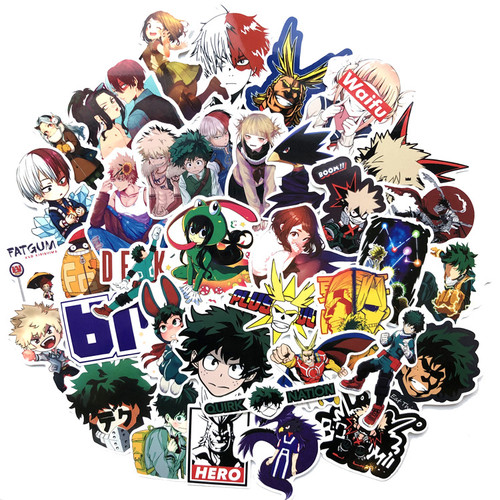 MY HERO ACADEMIA STICKER 70PCS PACK