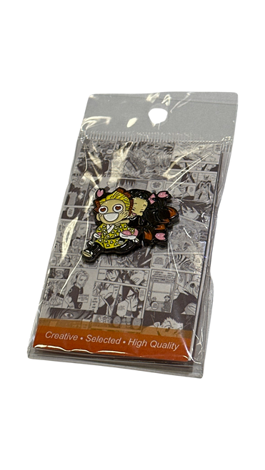 DEMON SLAYER: RUNNING ZENITSU Enamel Metal Pin