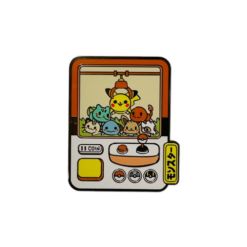 POKEMON: Pokemon Claw Machine Enamel Pin