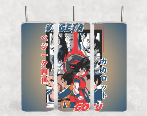 DRAGONBALL Z: Goku 20oz Skinny Tumbler
