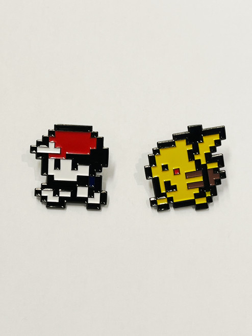 POKEMON: Red & Pikachu Enamel Pin
