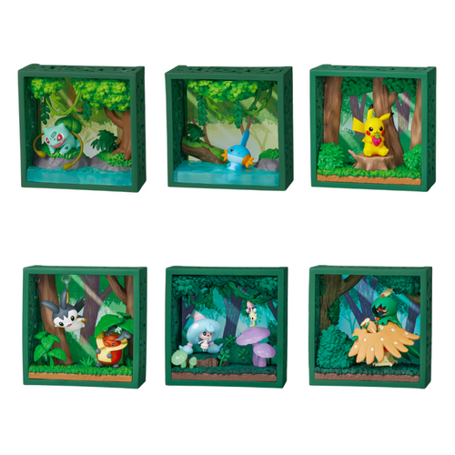 POKEMON: Re-Ment Deep Woods Frame Blind Box