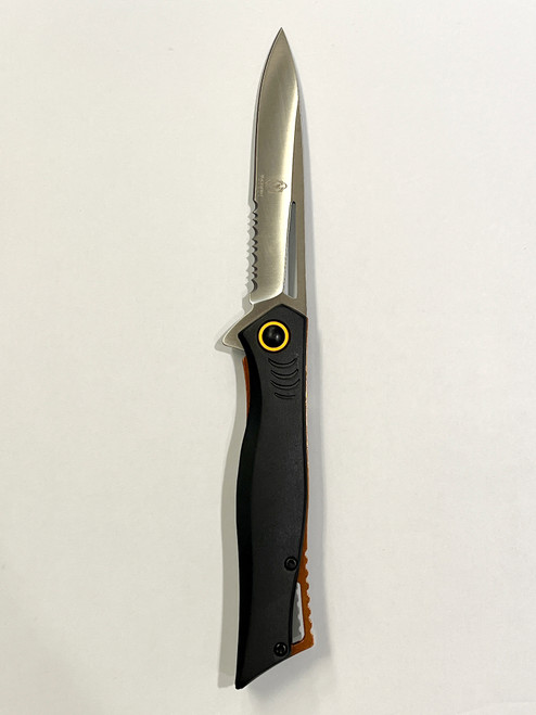 BUCKSHOT: Gills Handle (BLACK) A/O Pocket Knife
