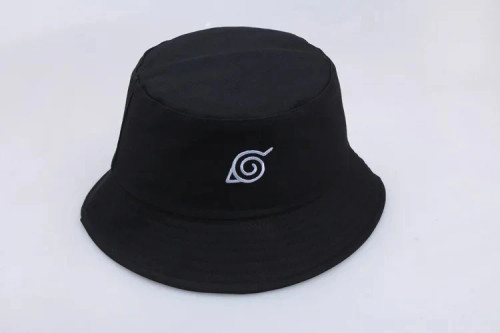 NARUTO: Konoha Black Bucket Hat