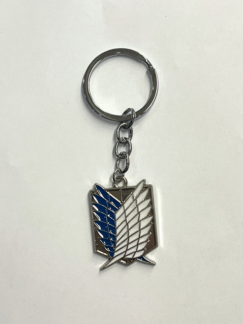 ATTACK ON TITAN: Survey Corp Logo Metal Enamel Keychain