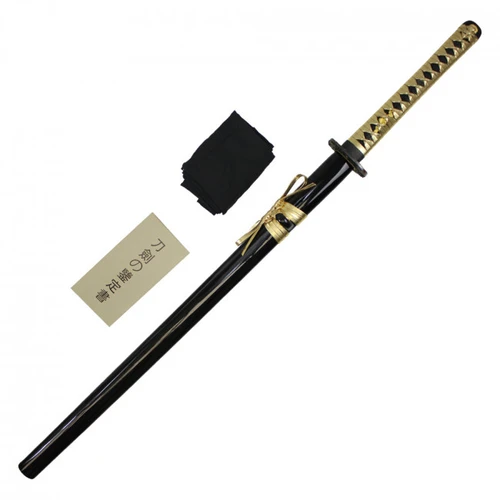 41" Functional Katana with Wooden Silk Wrapped Gift Box