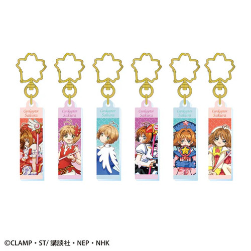 CARDCAPTOR SAKURA: Rectangular Keychain Collection Vol 2 Blind Bag