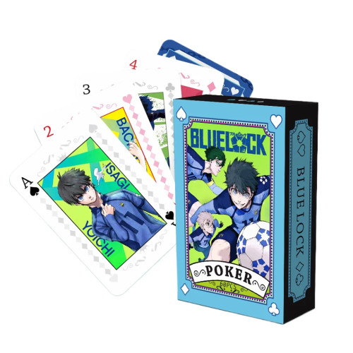 BLUE LOCK: Poker 60pc Playing Cards