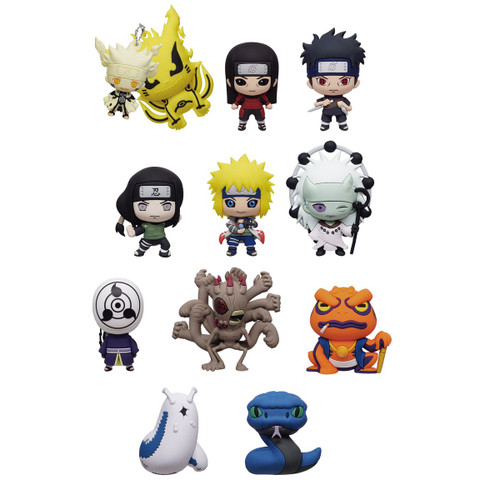 NARUTO: Series 8 3D Foam Bag Clip