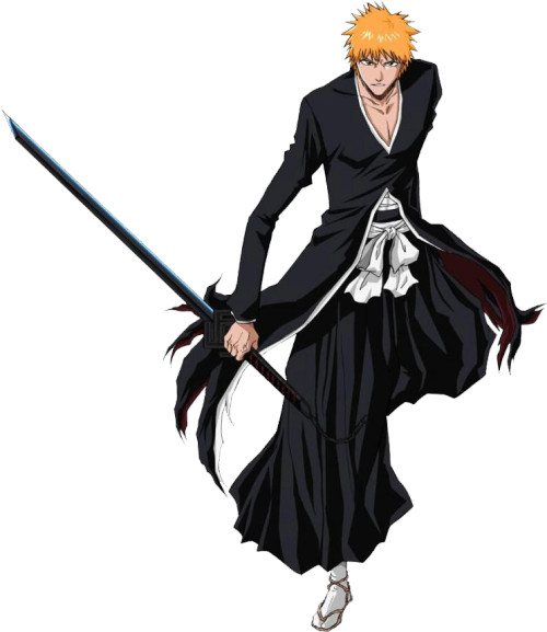 BLEACH: Ichigo Kurosaki Tensa Zangetsu 55" Functional Katana