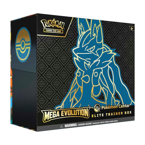 POKEMON: Mega Evolution Pokémon Center Elite Trainer Box (Mega Lucario) POKEMON: Mega Evolution Pokémon Center Elite Trainer Box (Mega Lucario)