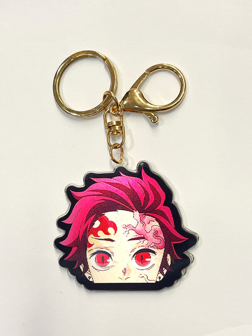 DEMON SLAYER: Tanjiro Head 3D Motion Keychain